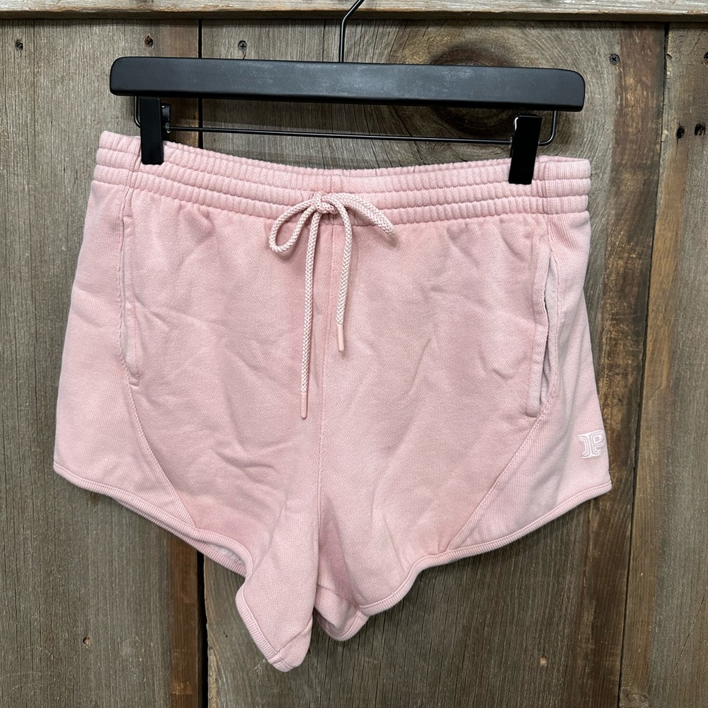 PINK Victoria’s Secret High Waisted Lounge Shorts in Pink Size Small